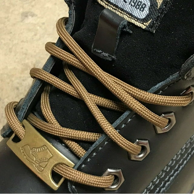 5MM Thick Heavy Duty Round Boot Laces Shoelaces replacements strings for Hiking Walking Construction Safety Work Boots Shoes