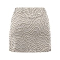 thumbnail image 3 of UANWENN Jupe de Tennis pour Femmes avec Pantalon Jupe de Sport Jupe Taille Haute Jupe de Tennis avec 2 Poches et Fente Latérale Jupe d'Été Mini Jupe Jupe de Course Jupe Pantalon Randonnée Course Manches Courtes, 3 of 5