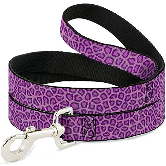 buckle-down dl-w31231 leopard baby pink dog leash
