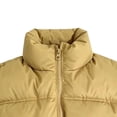 thumbnail image 5 of Aofany Puffer Vest for Toddler Kids Girls Zip up Stand Collar Sleeveless Thermal Warm Jacket Padded Lining Outerwear with Side Pockets 2-15 Years, 5 of 7