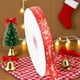 thumbnail image 4 of Cinta de Regalo Navideña de Poliéster de 2 Cm con Estampado En Caliente, Ideal para Decoración Navideña., 4 of 6