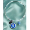 thumbnail image 2 of Air Force Bangle Bracelet, Officially Licensed, Stainless Steel, Perfect Gift for Air Force Lovers, Comfortable Fit and Durable, Long-Lasting,, 2 of 5