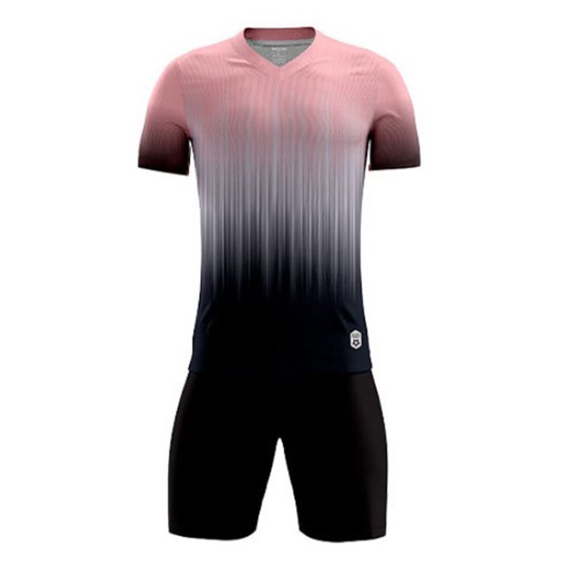Uniformes de equipo de competición degradados elásticos verticales (rojo y negro L) FLhrweasw Para estrenar