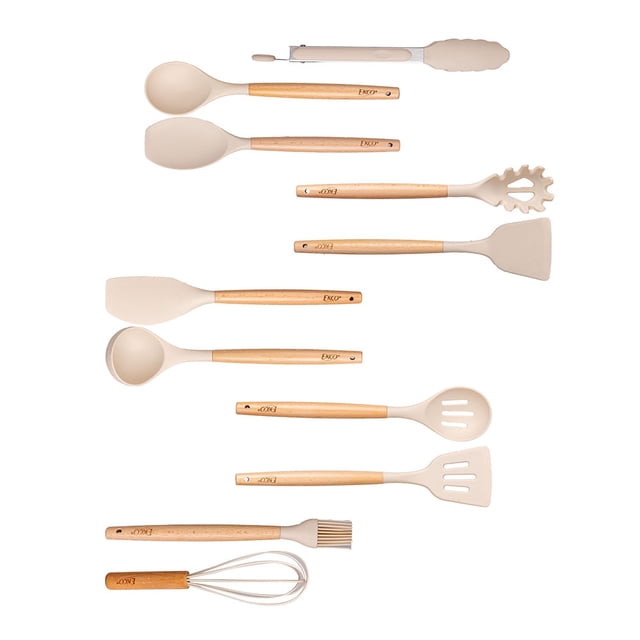 Juego de Utensilios de Cocina Ekco Colors Beige 11 piezas