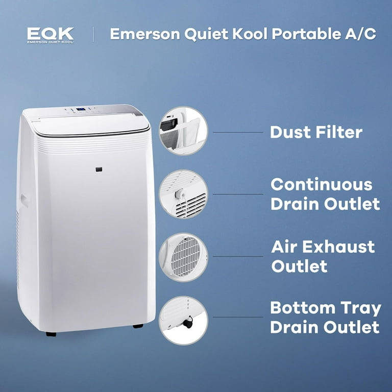 Emerson quiet kool portable air conditioner 14000 deals