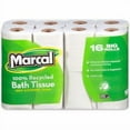 thumbnail image 2 of Marcal 100% Recycled Two-Ply Toilet Paper, White, 96 Rolls/Carton -MRC16466, 2 of 5