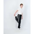 thumbnail image 4 of Real Essentials 3 Pack: Boys' Tricot Open Bottom Fleece-Lined Sweatpants with Pockets, 4 of 7