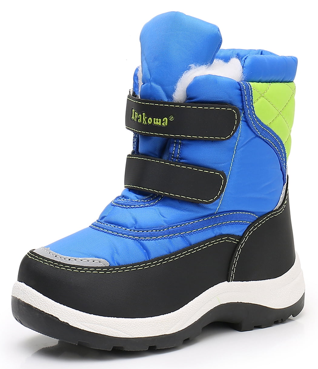 Apakowa Toddler Boys Boots High Top Sneakers