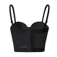 thumbnail image 5 of Xdegoge Camisoles for Women Sleeveless Push Up Cami Fashion Solid Color Going Out Slimming Corset Boned Crop Top Y2K Party Clubwear, 5 of 7