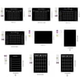 thumbnail image 4 of Black Acrylic Magnetic Fridge Board Plan Daily Weekly Monthly Schedule Board, 4 of 9