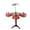 A, variant on Boovnll Office Supplies, Children's Drumming Toy Music Early Education Simulation Jazz Drum Practice Drum Percussion Instrument, School Supplies, Office, Office Accessories