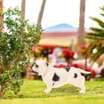 thumbnail image 5 of Worgeous Multi-Colored Plastic Bulldog Figurine for Home Decor, Lightweight Kids Dog Toy, Dog Model, 5 of 11