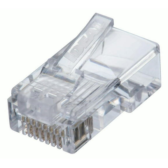 ideal CAT5E FEED-THRU RJ45 MODULAR Cable Connector, 25 Pack