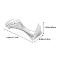 thumbnail image 2 of unbranded Tailpiece Para Guitarra Acústica Ergonómico Y Duradero Color Plata, 2 of 8
