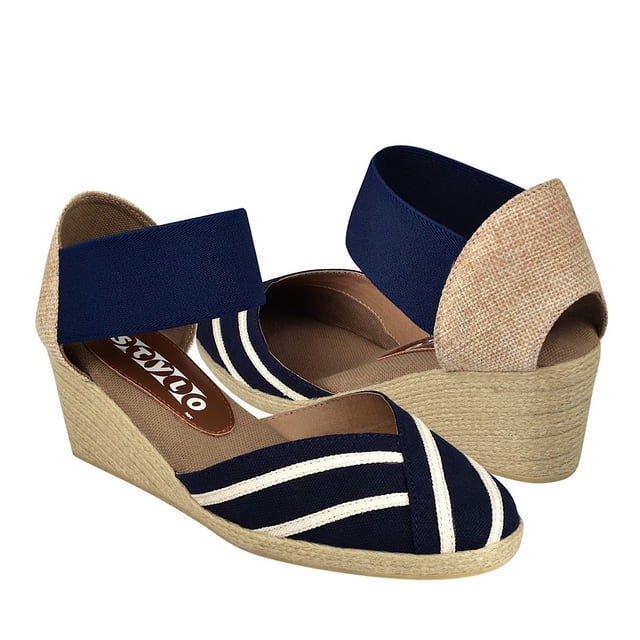 SANDALIAS STYLO ZAMORA TEXTIL MARINO Stylo ZAMORA