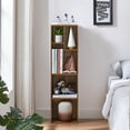 thumbnail image 5 of Javlergo Set of 2 Wood Bookcase, 9 Cubes Storage Display Shelf, Free Standing Bookshelf for Living Room, Bedroom, Kids Room, Office, Brown, 5 of 5