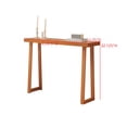 thumbnail image 5 of Kings Brand Furniture Claude Narrow Console Table Perfect for Sofa Table, Entryway Table for Hallway (Honey Ginger), 5 of 5