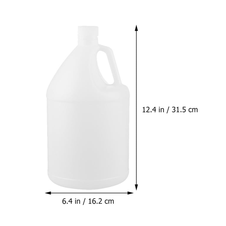 2pcs Gallon Plastic Jug Empty Gallon Milk Jugs with Caps Empty Gallons Bottles, Size: 30X16X16CM