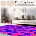 thumbnail image 2 of ODIKA 3'x5' Machine Washable Non-Slip Area Rug, Playful Animal Spot High Traffic Rug, Pink, 331980, 2 of 7