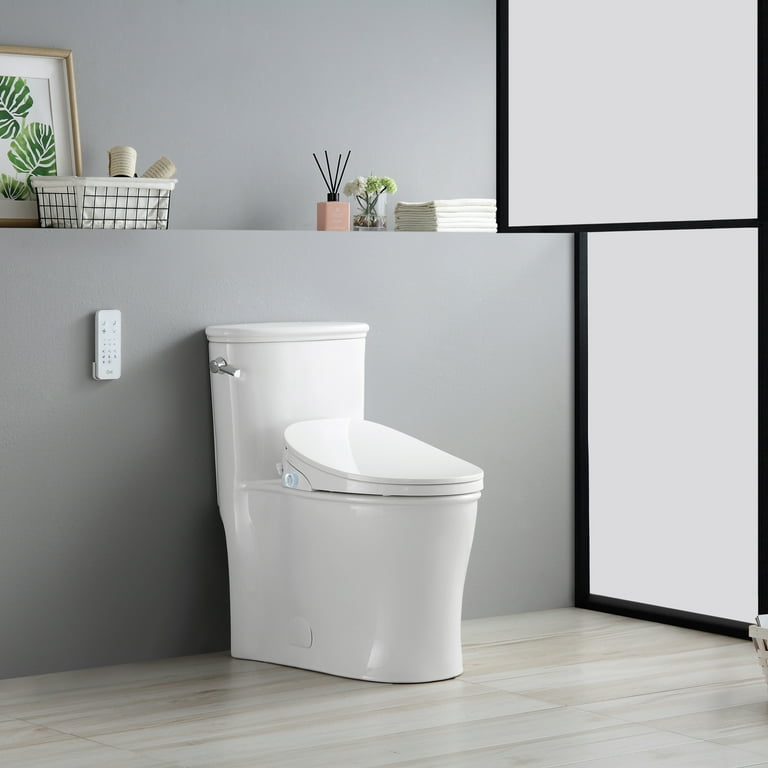 Mode Ellis short projection wall hung toilet with soft close seat