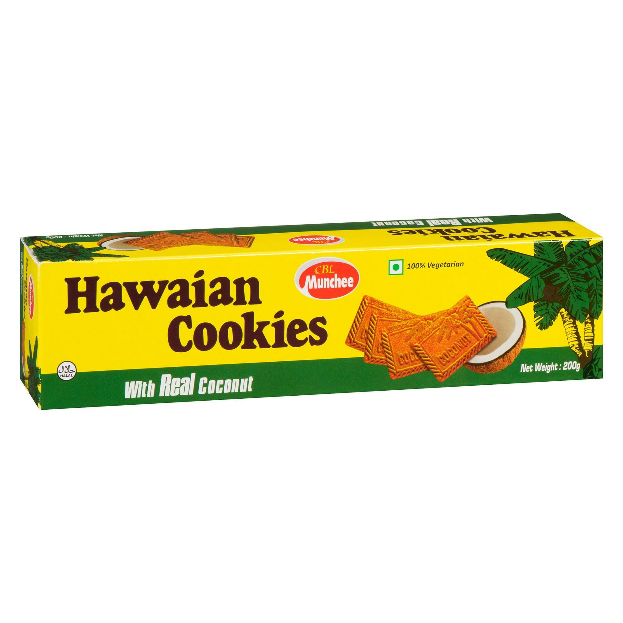 Biscuits Munchee Hawaïens Grace, 200g Boîte