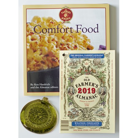 The Old Farmer's Almanac 2019/Comfort Food Cookbook/Sun Catcher (Best Catchers Mitt For 12 Year Old)