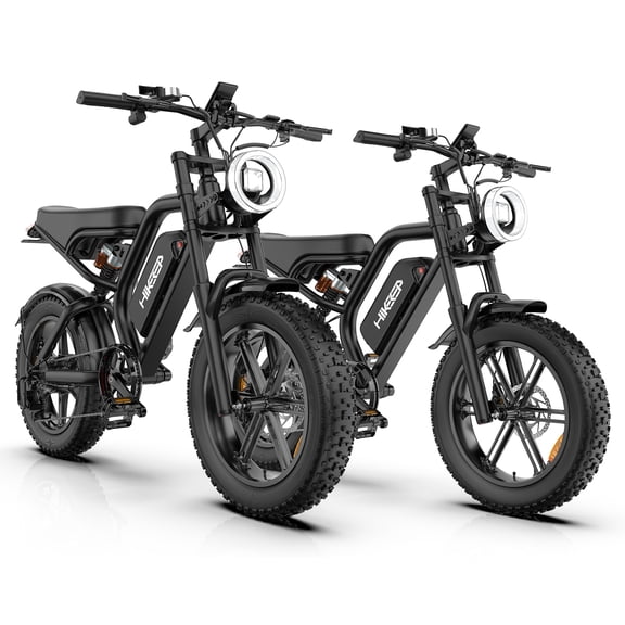 Set of 2 Electric Bike for Adults 20”, 1500W E-Mountain Bike 48V 15.6AH UL2849