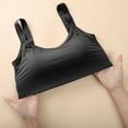 thumbnail image 4 of Sujetador de realce de color liso para mujer, lencería plegable y caída, blusa de poliéster para uso diario., 4 of 7