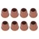 thumbnail image 3 of Juego de 8 fundas para patas de silla, TPE, protectores de suelo, tapas para patas de muebles, para taburete de mesa, color marrón M, 3 of 14