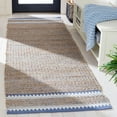 thumbnail image 2 of SAFAVIEH Natural Fiber Becky Solid Area Rug, Natural/Blue, 9' x 12', 2 of 3