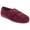 Wine, variant on Comfylux Womens Sally Floral Side Seam Superwide Slippers