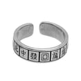 thumbnail image 1 of Anillo de apertura para mujer, decoración de personajes de cobre, anillos simples, mano, novia, chicas, joyería chapada para mujer, joyería Ropa, zapatos y accesorios Miscelánea Tipo 2 Guardurnaity AP014819-02, 1 of 6