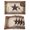 Beige, variant on Texas Star Vintage Placemats Set of 6, Bless Our Home Western Stars Country Placemats for Dining Table, Place Mats for Kitchen Tabletop, Waterproof Wipeable Dining Table Mats Set