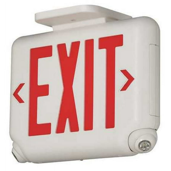 Hubbell Lighting - Dual-Lite Exit Sign with Emergency Lights