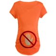 thumbnail image 1 of CafePress - Don't Touch Maternity Dark T Shirt - Maternity Dark T-Shirt, 1 of 1