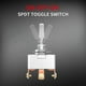 thumbnail image 4 of 50A 12V DC Heavy Duty Toggle Switch R13-401-103 Car Toggle Switch Car Modified High Current Toggle, 4 of 5