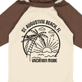 thumbnail image 4 of Inktastic Summer Vacation Mode St. Augustine Beach Florida Boys or Girls Long Sleeve Baby Bodysuit, 4 of 5