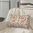 thumbnail image 5 of Naloa Colorful Fishes Pillowcase, Throw Pillowcase, Wrinkle-Free, Stain-Resistant with Hidden Zipper for Bedroom Sofa-16"x24", 5 of 6