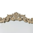 thumbnail image 4 of Kea 66 Inch Wall Mirror, Gold Curved Metal Frame, Ornate Baroque Design- Saltoro Sherpi, 4 of 6