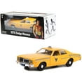 thumbnail image 2 of 1978 Dodge Monaco Taxi "City Cab Co." Yellow "Rocky III" (1982) Movie 1/24 Diecast Model Car by Greenlight, 2 of 2
