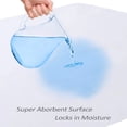 thumbnail image 2 of Haperlare 2 Pack 27"x39" Flannel Crib Mattress Protector Pad Incontinence Pad Wetting Reusable Water Resistant Cover 100% Cotton Sheet Savers for Baby, 2 of 7