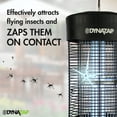 thumbnail image 4 of Dynazap Outdoor 1 Acre Flying Insect Light Bulb, Black, 4 of 11