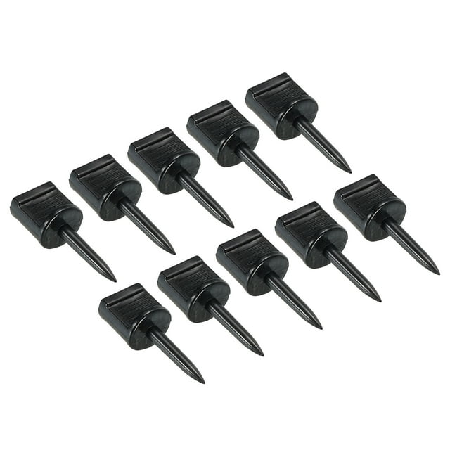 Archery Target Pins, 20 Pack Nylon Nails Target Pin Fixed, Black