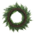 thumbnail image 5 of Holiday Time 24" Unlit Frosted Wreath, Green, PE, 5 of 5