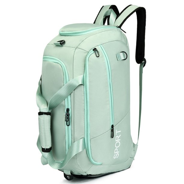 Bolsa de gimnasio con compartimento para zapatos para hombre y mujer, Mochila deportiva impermeable, bolso de Fitness Fivean unisex