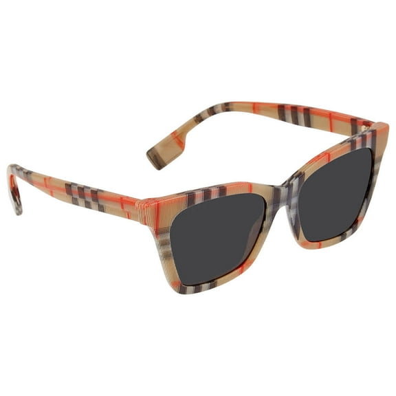 Burberry ELSA BE 4346 Plastic Womens Square Sunglasses Vintage Check 53mm Adult