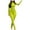 Green, variant on LOVZFMLL Women's Low Neck Long Sleeve Hip Lifting Jumpsuit Tights White XL