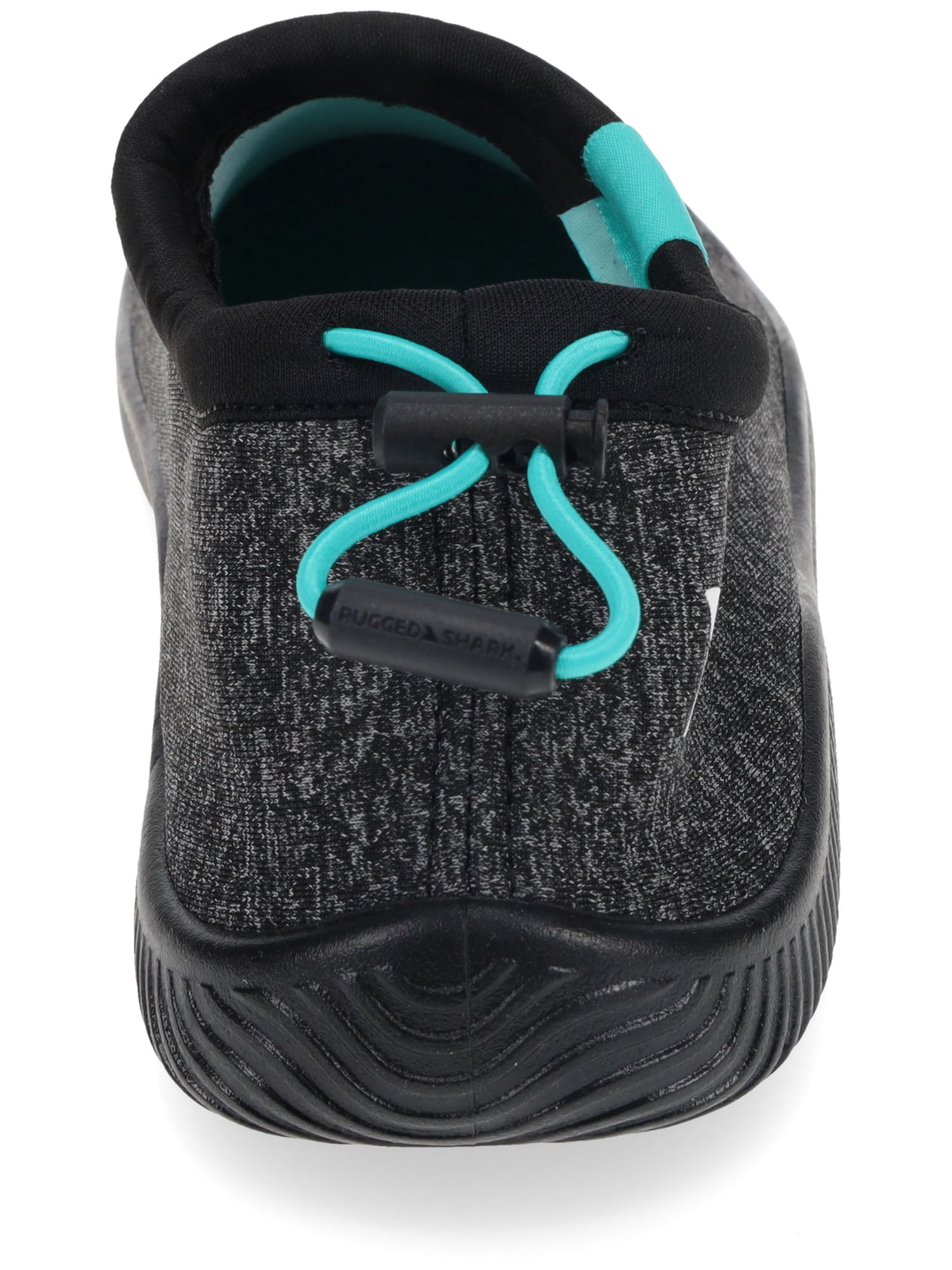Rugged Shark Men's Riptide Water Shoes with Drainage | Neoprene Slip-On for Beach, Boat, Hiking & Shower