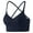 Black, variant on ,Women's Comfort Seamless Bras Criss-Cross Back Adjustable Bra Wireless Everyday Backless Bralettes White S