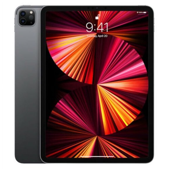 Apple iPad Pro 12.9 5th Gen (2021) Gray 256 GB WI-FI + 5G (Refurbished) - Good
